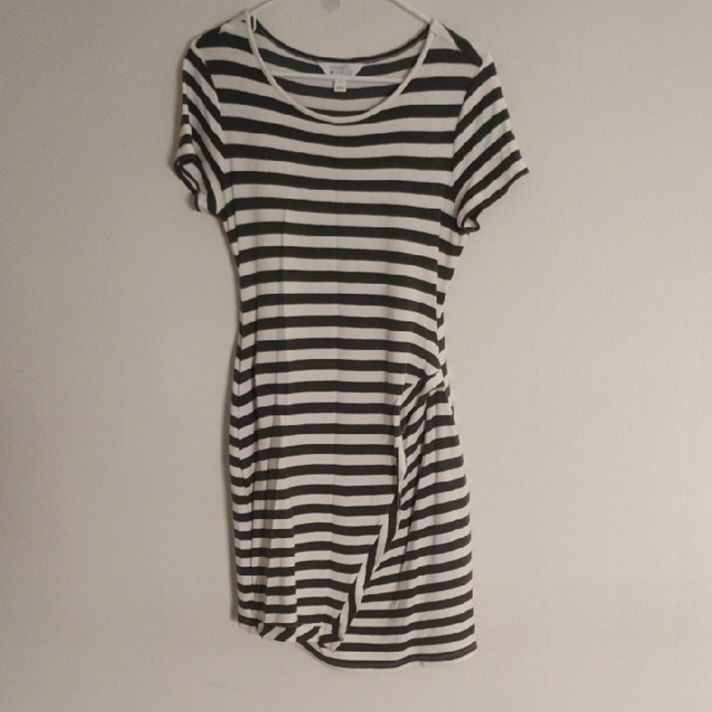 Market & Spruce Striped  Dress Women's Size Large